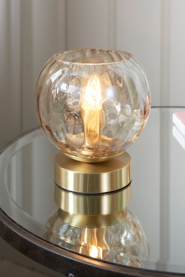 Gallery Home Gold Dilan 1 Bulb Table Lamp