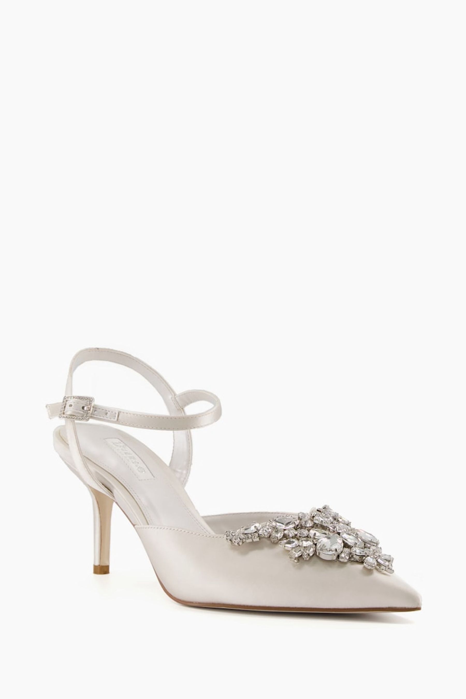 Dune London Destinee Crystal Embellished Shoes