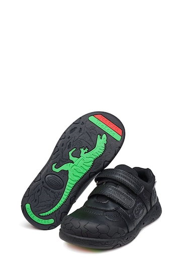 Toezone Chase Black Dinosaur Shoes