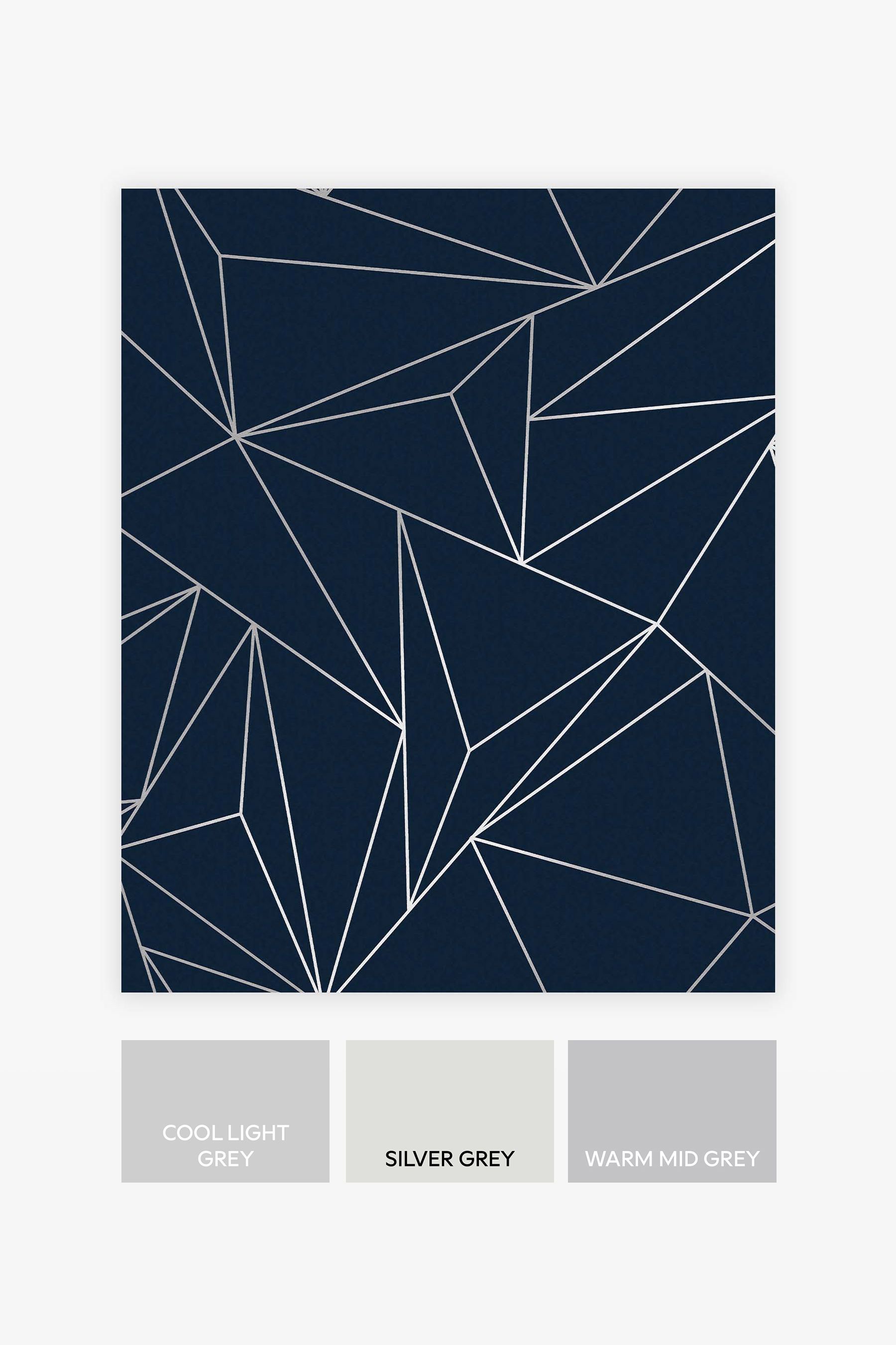 Navy and online grey wallpaper