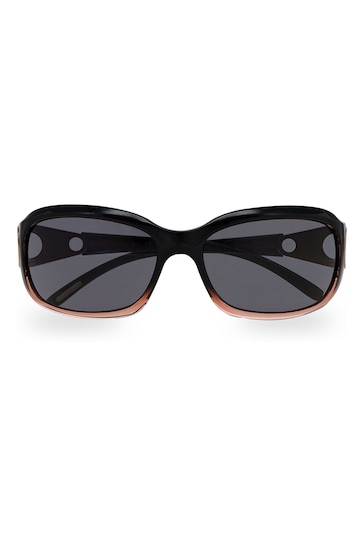 Ted Baker Black & Rose Gradient Fashion Sunglasses