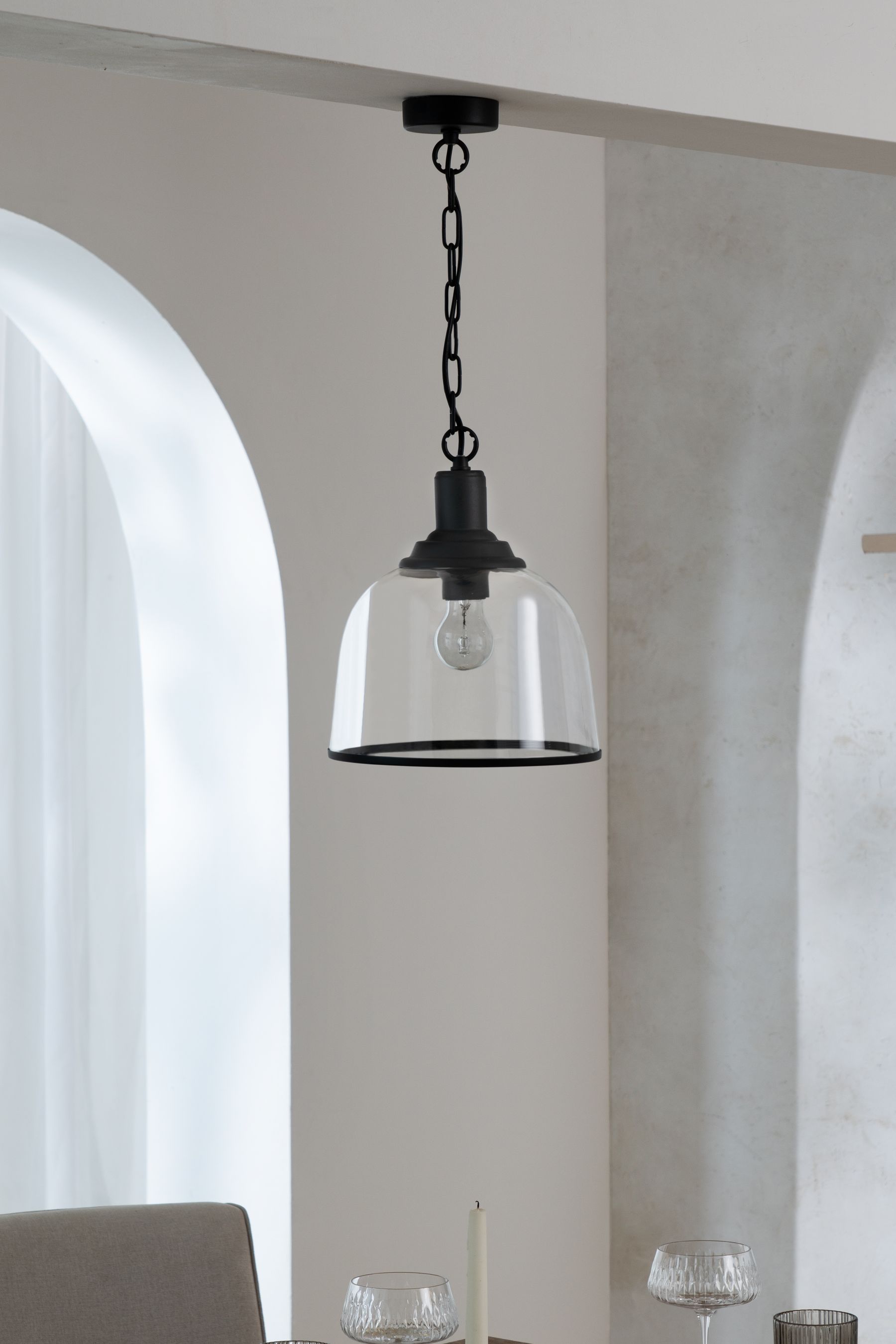 Next black pendant hot sale light