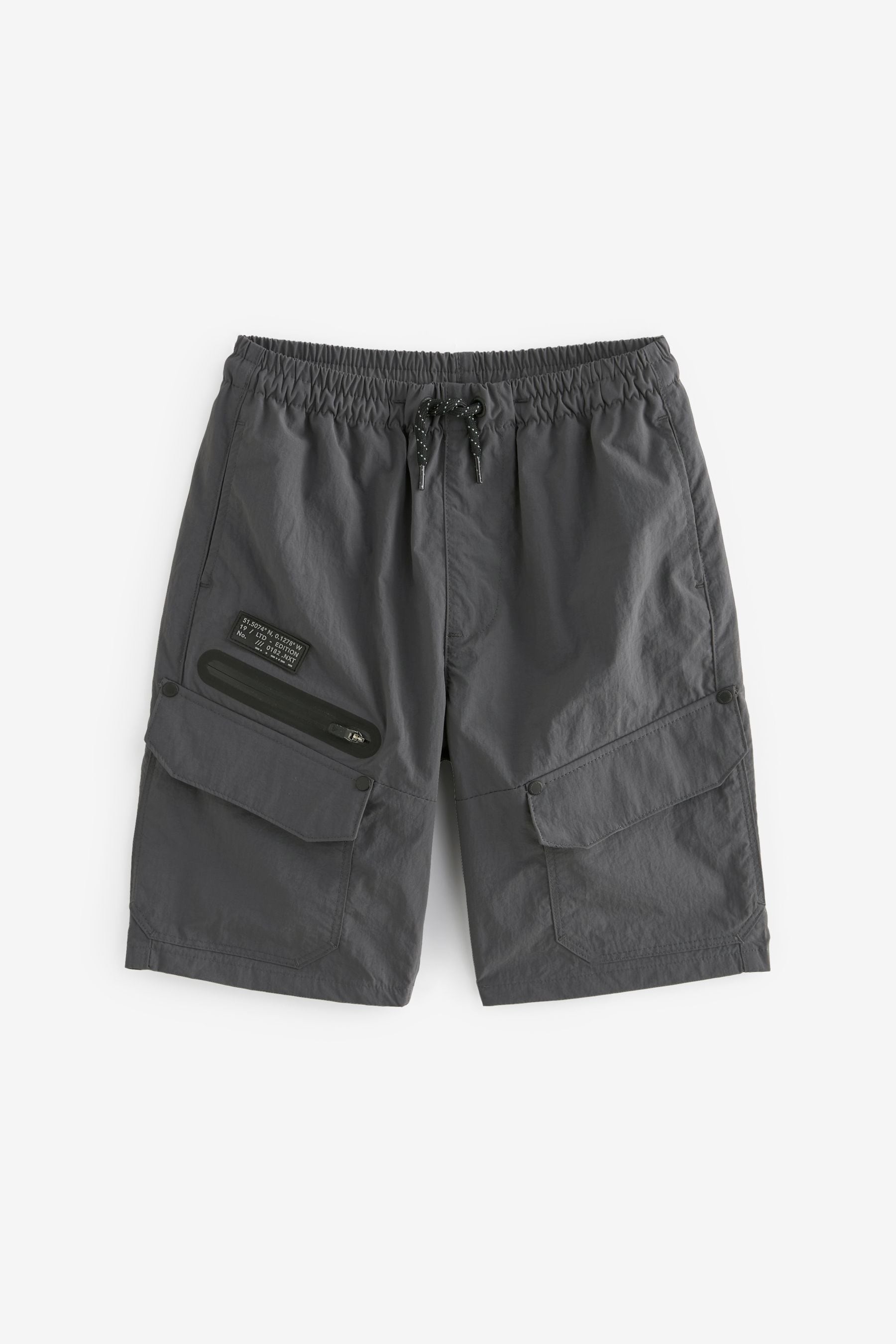 Charcoal cargo shorts online