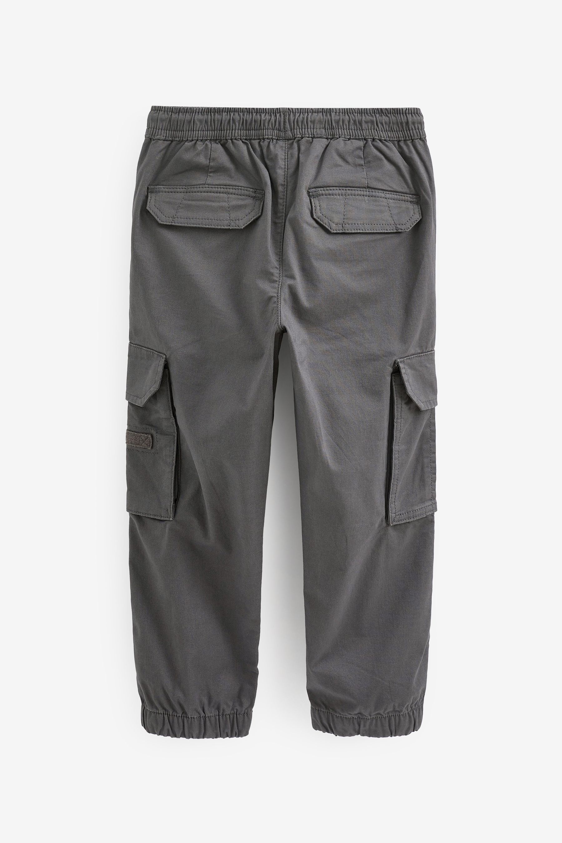 Boys grey cargo clearance trousers