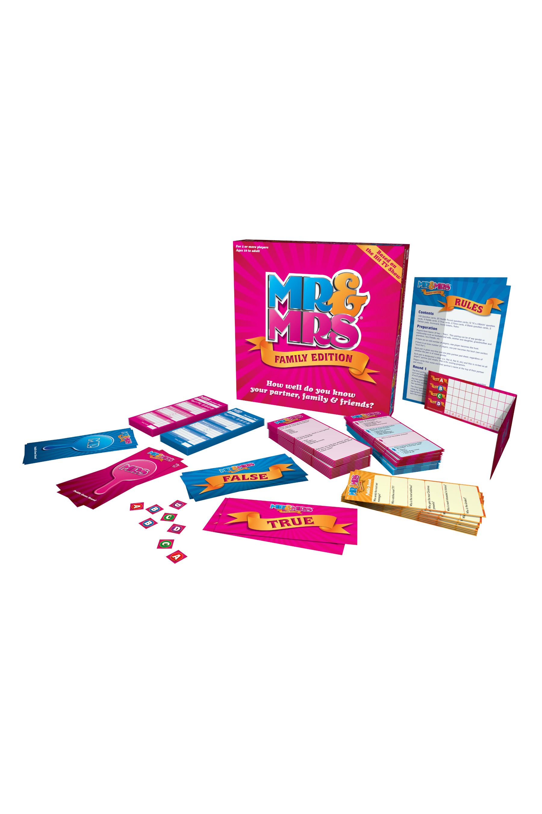 Mr & shop mrs board game