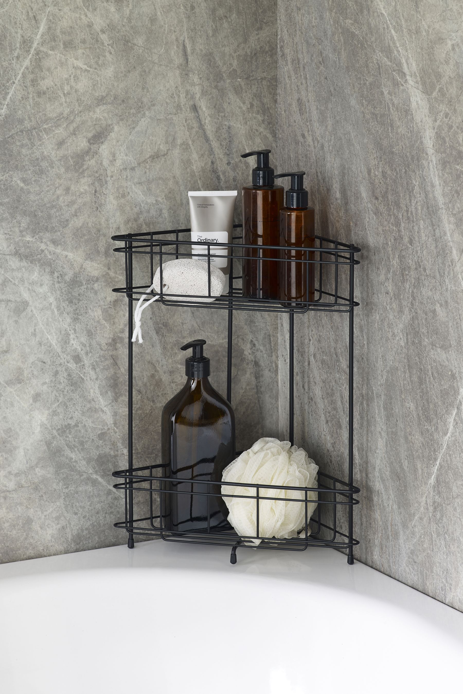 Buy Black Small Free Standing Corner Caddy from the Next UK online