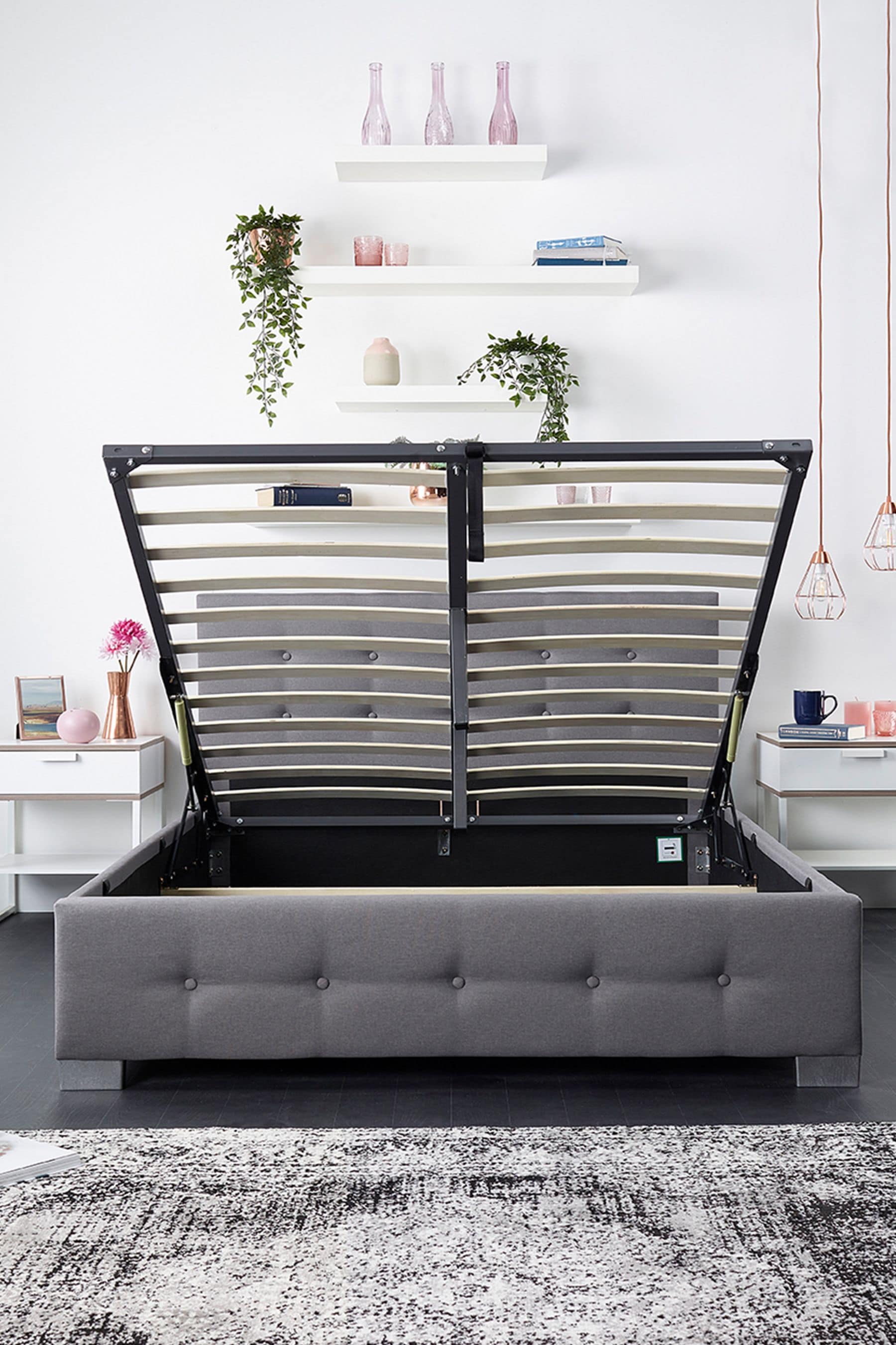 Electric lift ottoman hotsell bed