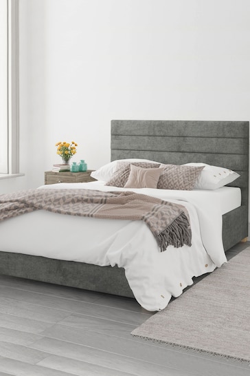 Aspire Furniture Granite Grey Kelly Ottoman Bed