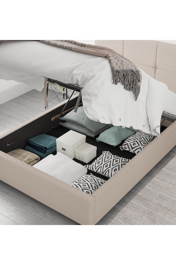 Aspire Furniture Natural Caine Ottoman Bed