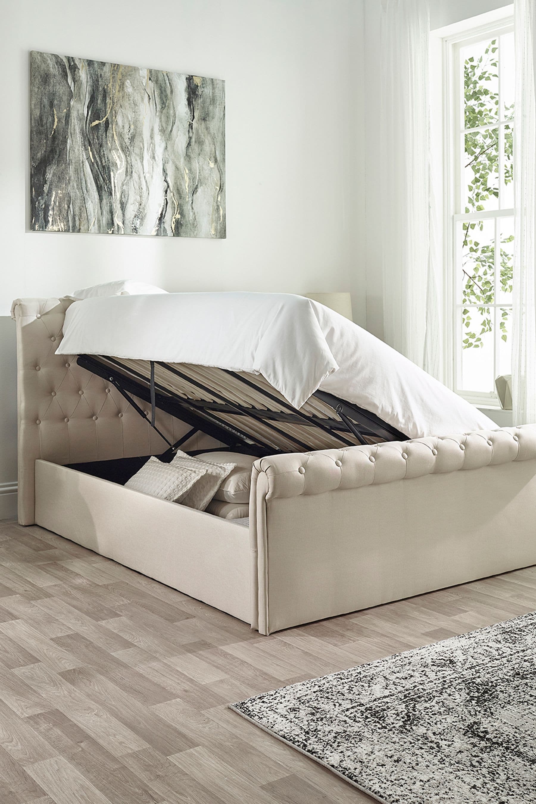 Next clearance chesterfield bed