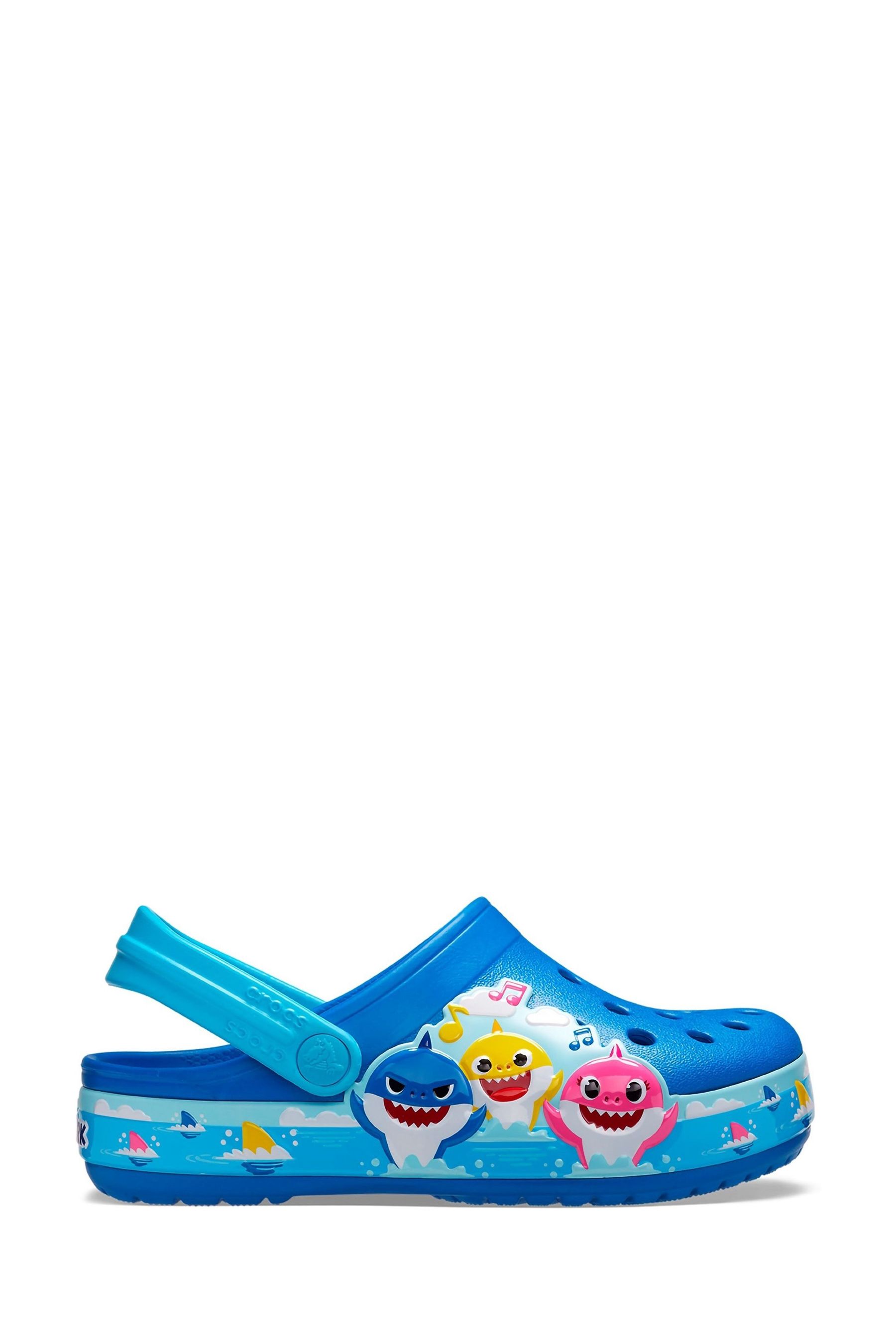 Buy Crocs Blue Baby Shark Band Clogs from the Next UK online shop