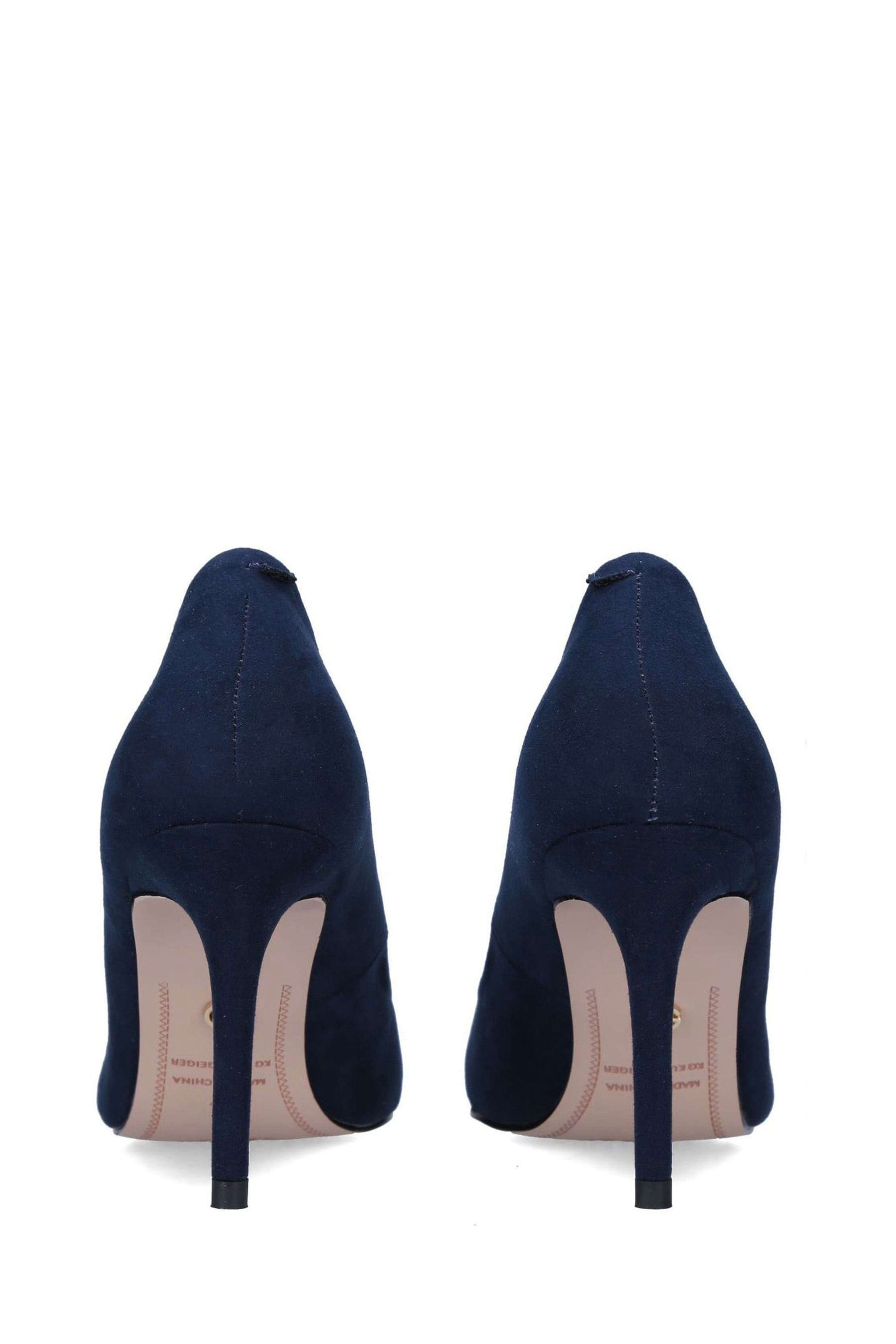 Kurt geiger hot sale navy court shoes