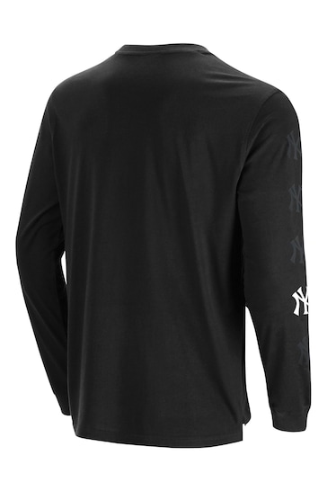 Fanatics Black New York Yankees Branded Mono Long Sleeves T-Shirt