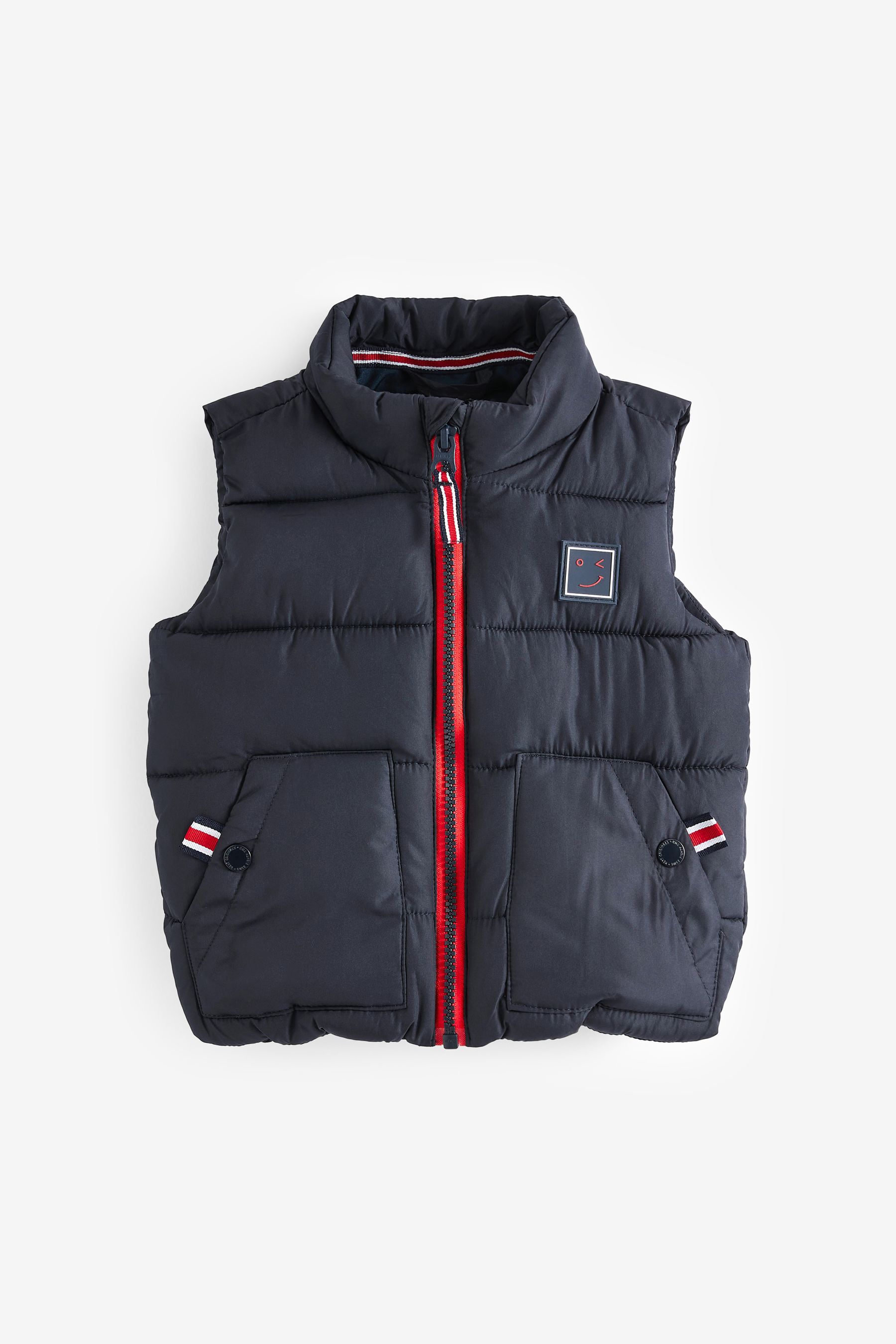 Navy Blue Gilet 3mths 7yrs