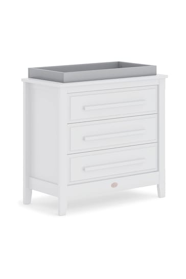 Boori Grey Wooden Changing Tray Compatible with Boori Smart Assembly Chest of Drawers