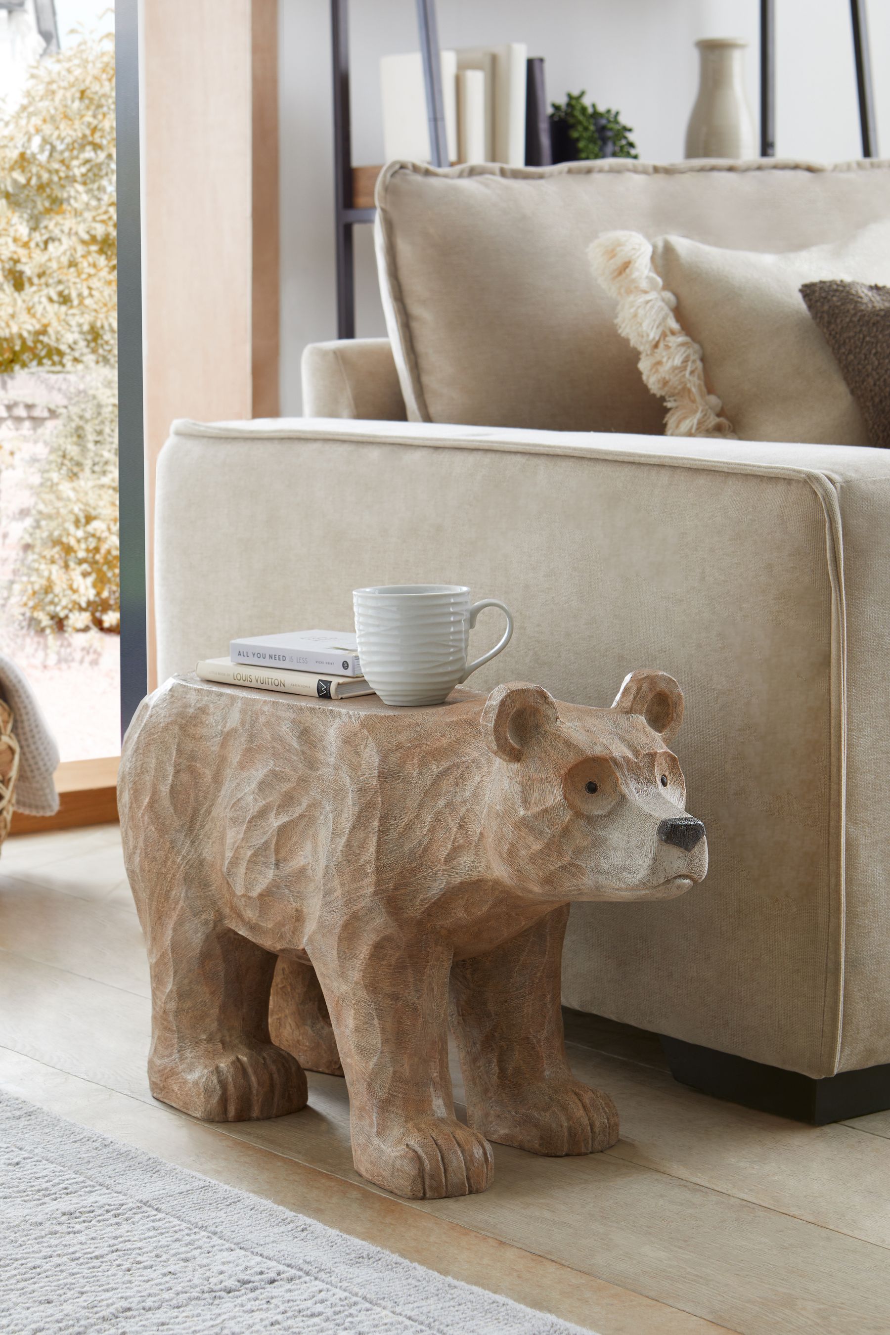 Bear shop side table