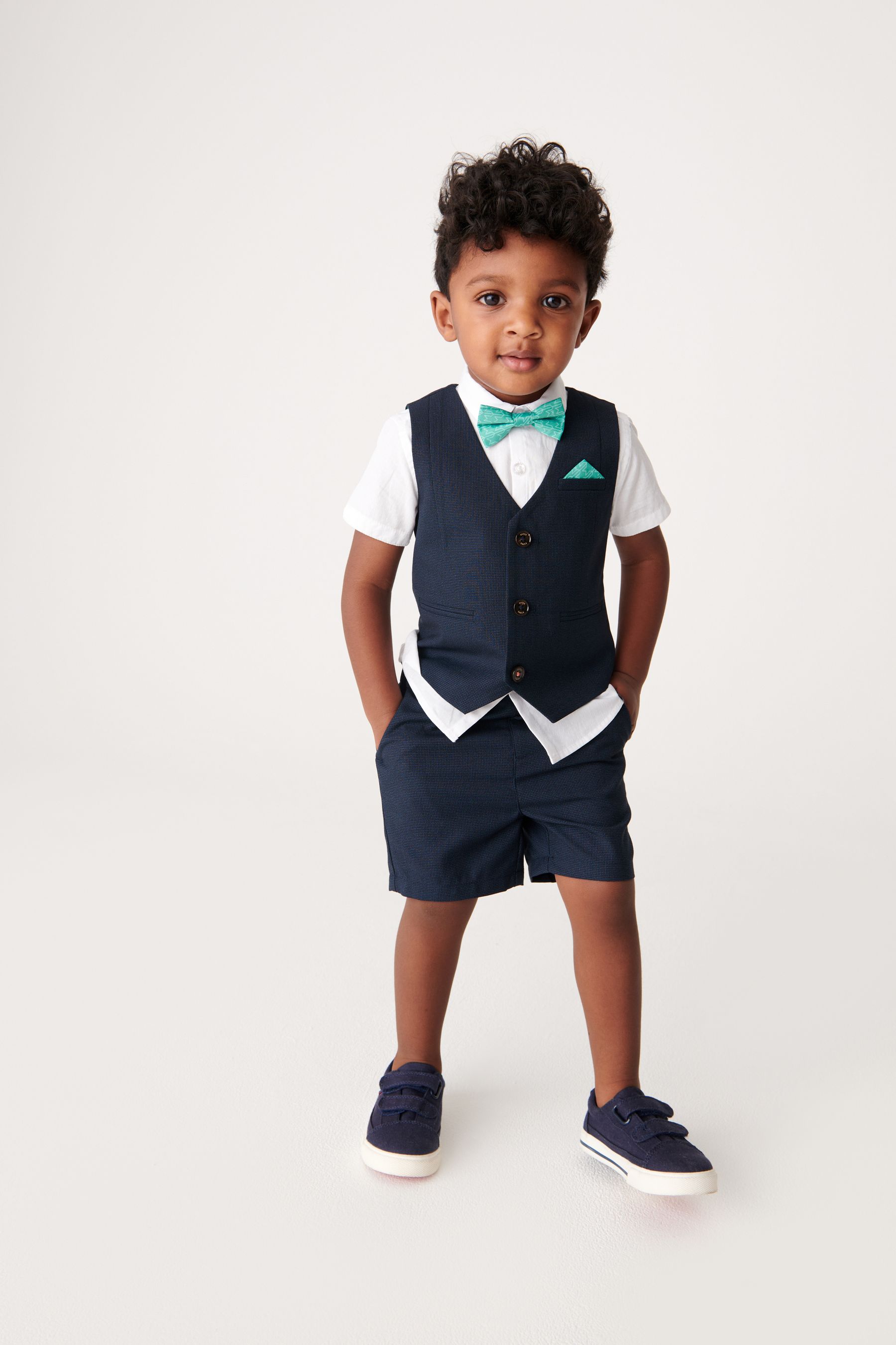 Buy Baker by Ted Baker Shirt Waistcoat and Short Set from the Next UK online shop