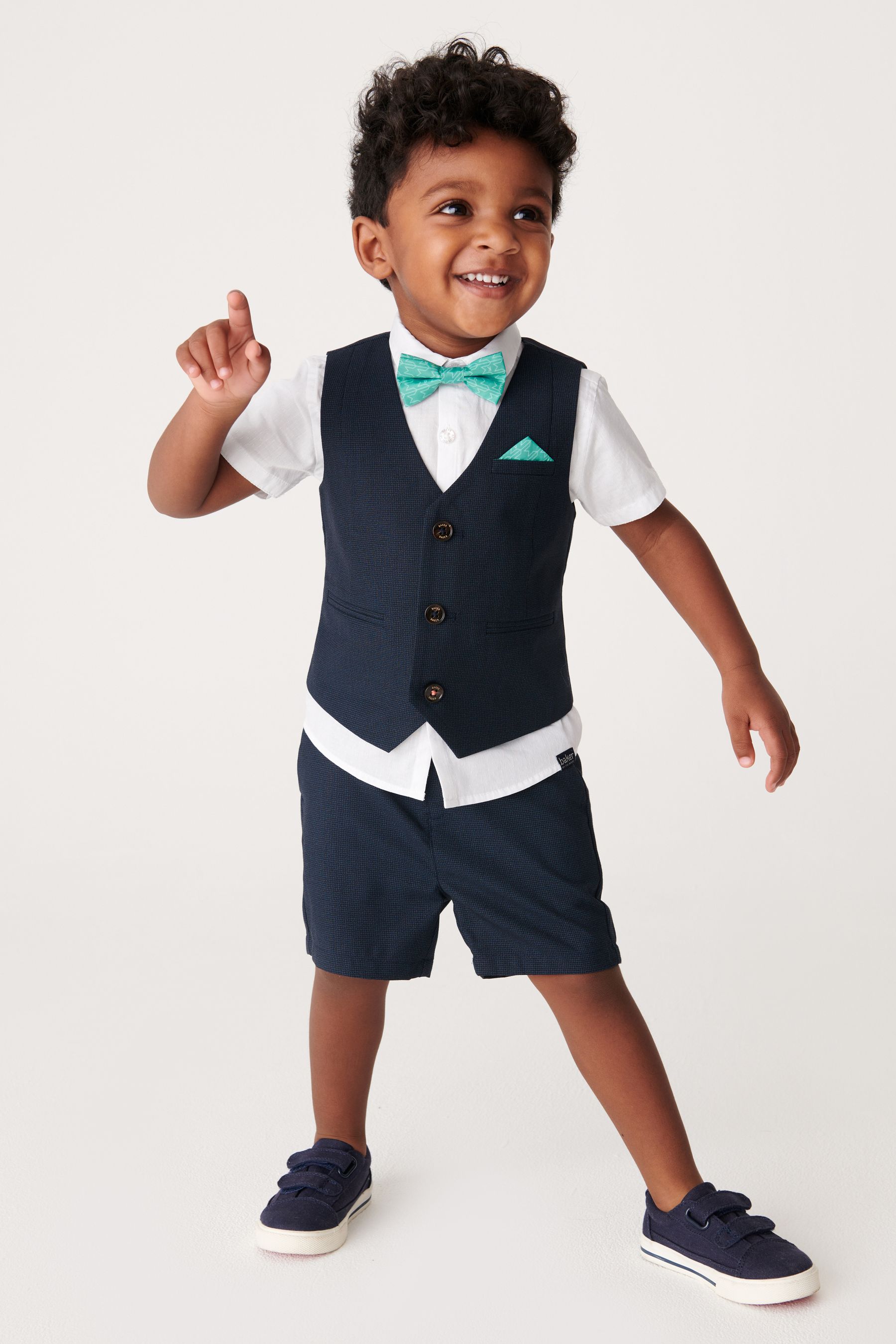 Boys shorts and waistcoat 2025