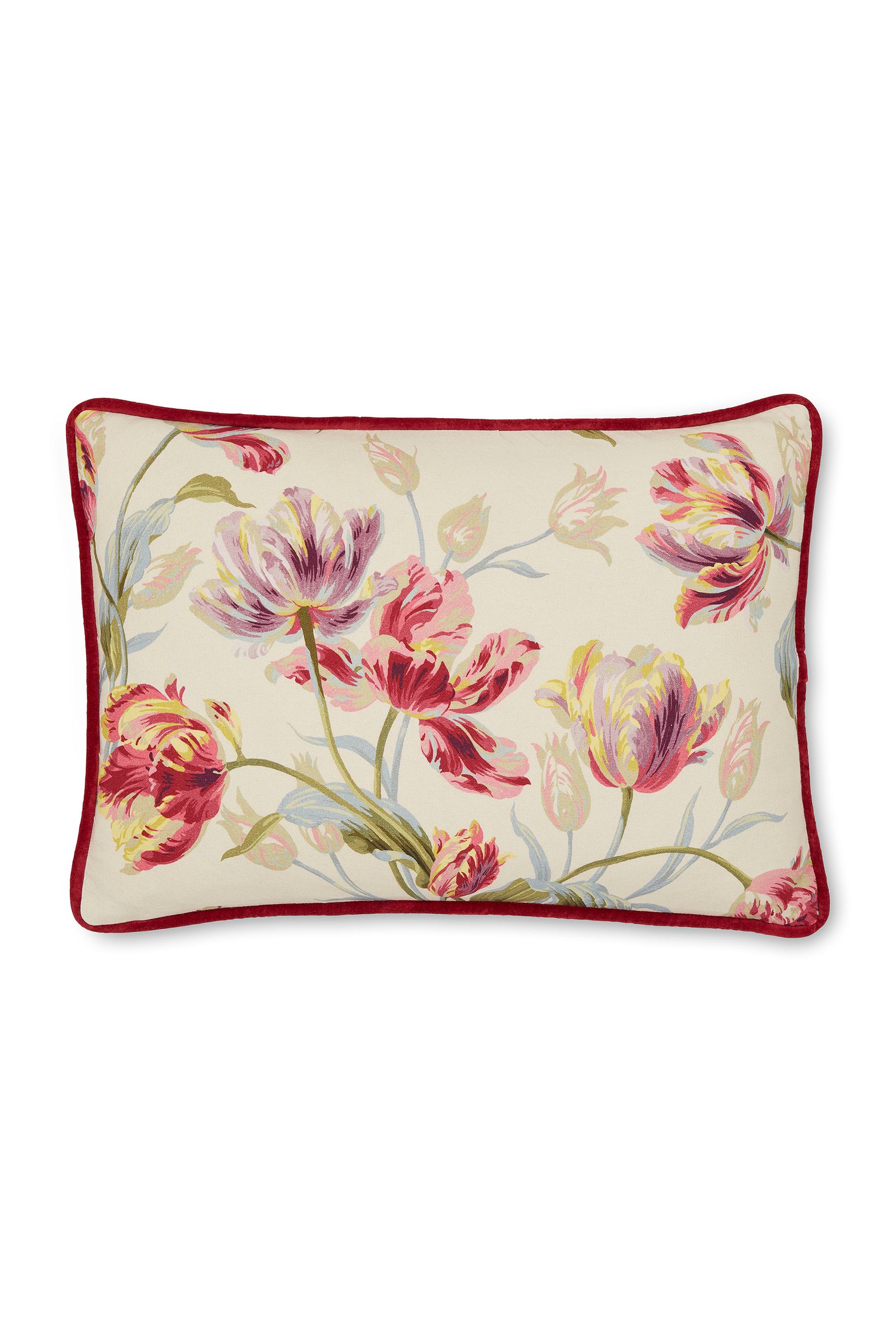 Laura ashley red store cushions