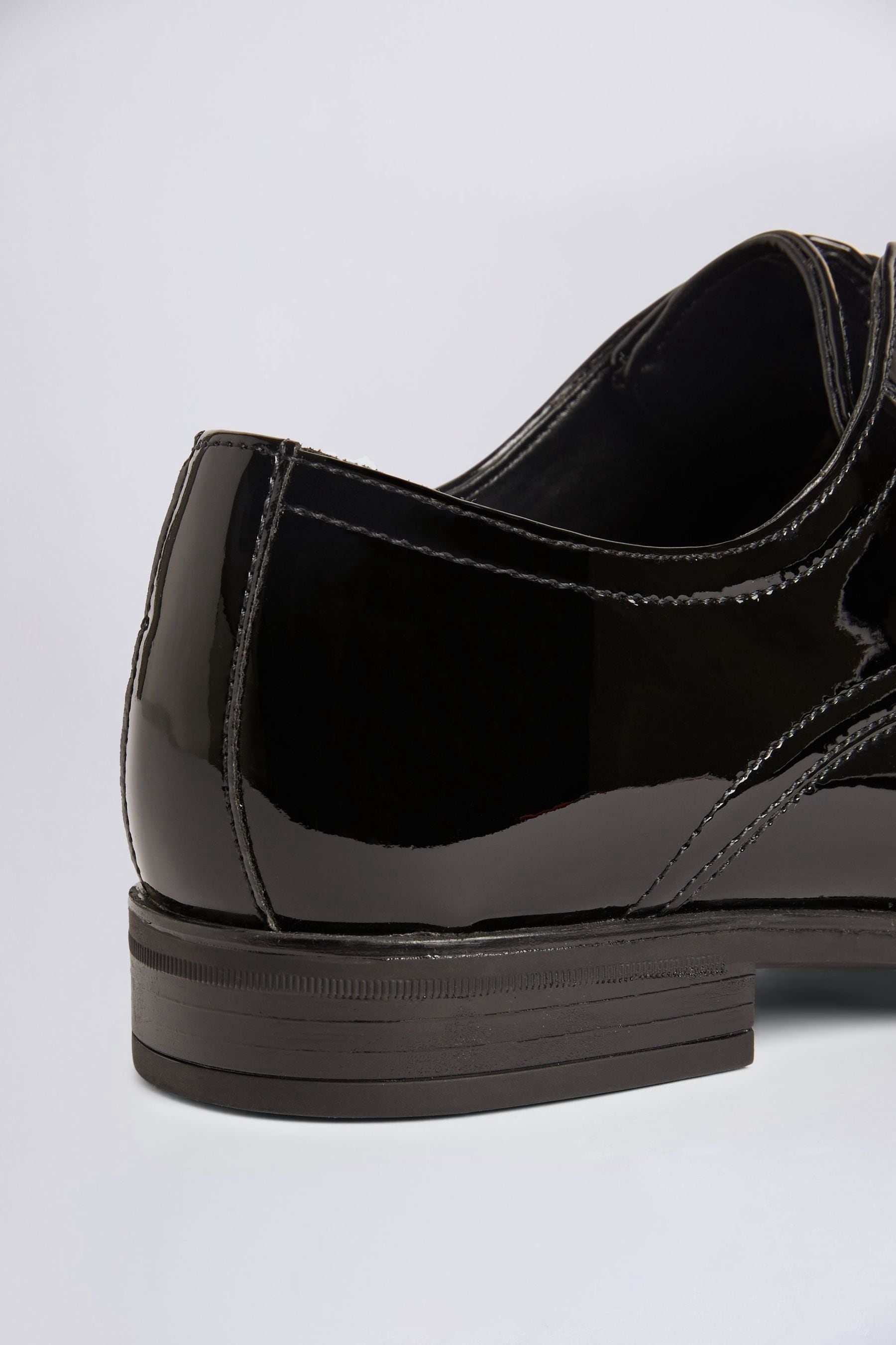 MOSS Mayfair Black Patent Dress Shoes