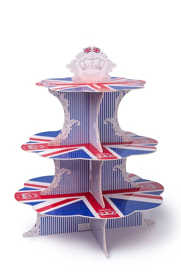 Party Pieces Multi A Great British Party Reversible Treat Stand