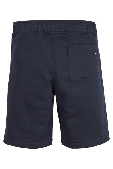 Tommy Hilfiger Blue Logo Sweat Shorts
