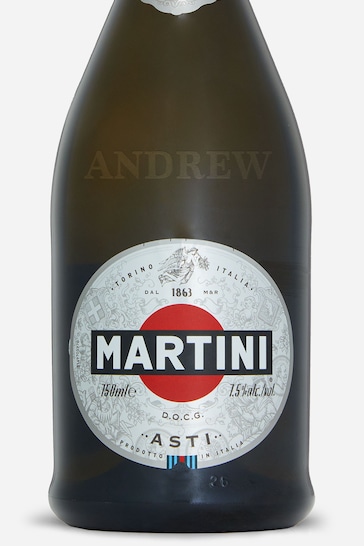 Personalised Martini Asti 75cl by Gifted Drinks