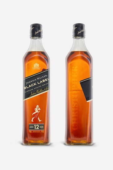 Personalised Johnnie Walker 70cl by Gifted Drinks