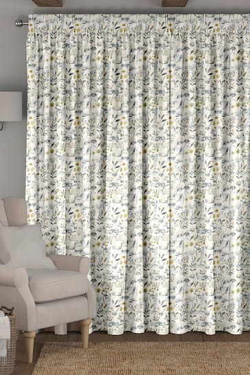 Stone Yellow Tuscan Made To Measure Curtains