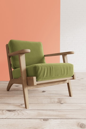 Swoon Easy Velvet Fern Green Karla Chair