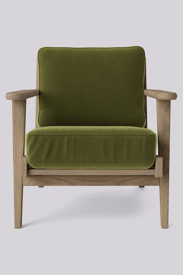 Swoon Easy Velvet Fern Green Karla Chair