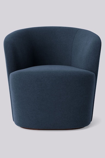 Swoon Smart Wool Indigo Blue Ritz Chair