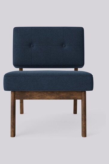 Swoon Smart Wool Indigo Blue Aron Chair