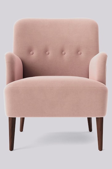 Swoon Easy Velvet Blush Pink London Chair