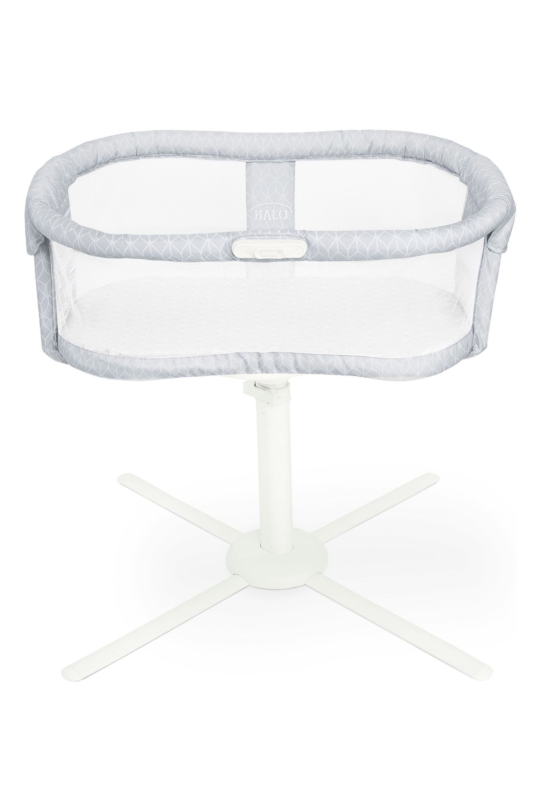 Buy HALO White BassiNest Essentia Morning Mist Swivel Sleeper Crib