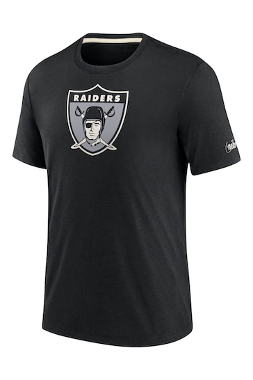 Nike Black NFL Fanatics Las Vegas Raiders Impact Tri-Blend T-Shirt