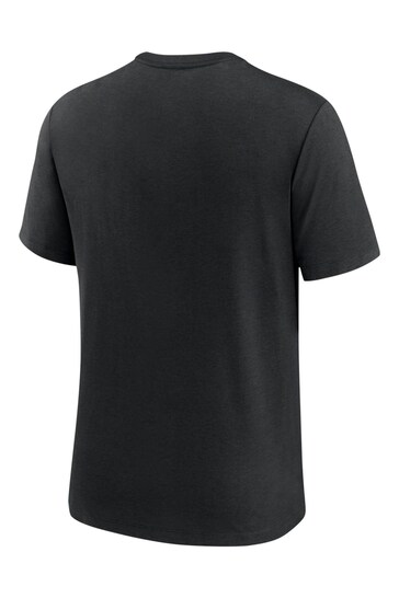 Nike Black NFL Fanatics Las Vegas Raiders Impact Tri-Blend T-Shirt