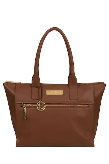 Pure Luxuries London Faye Leather Tote Bag