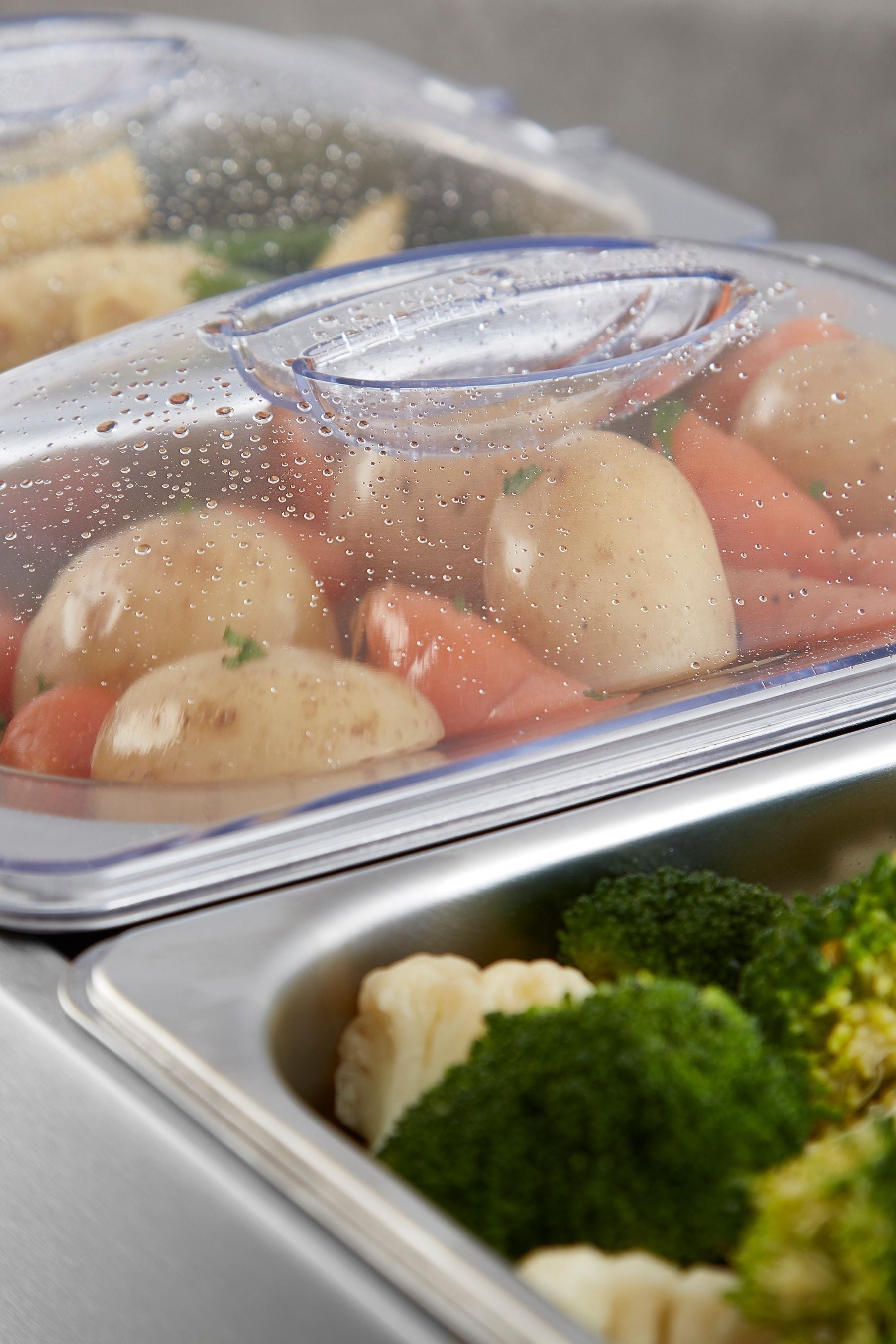 Tower Grey Presto 3 Tray Buffet Server