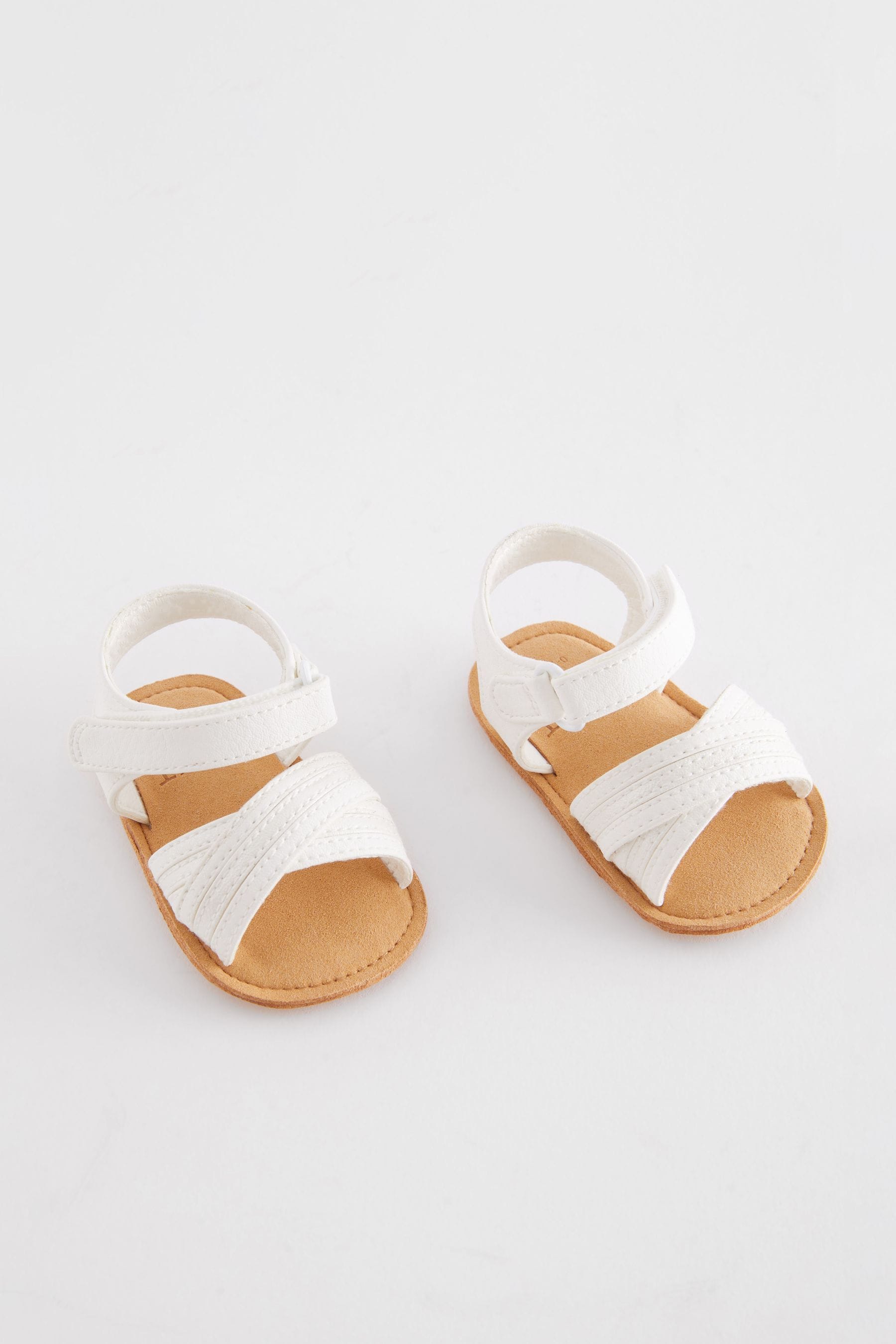 White newborn sandals on sale