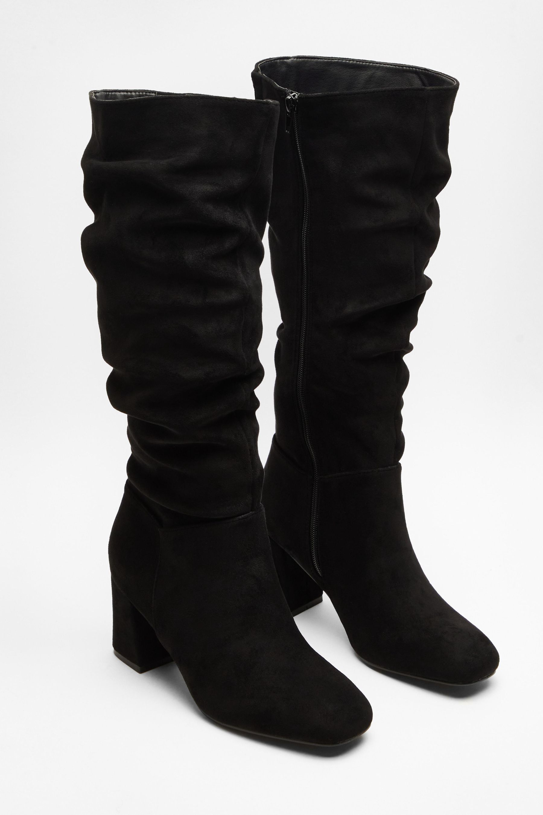 Quiz calf shop boots
