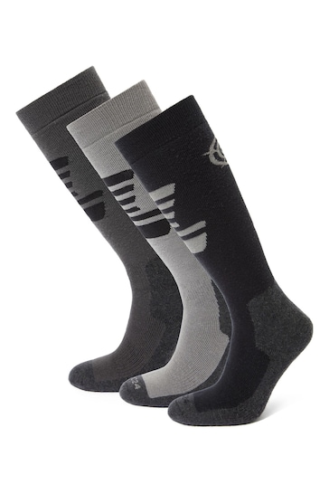 Tog 24 Black Bergenz Ski Socks