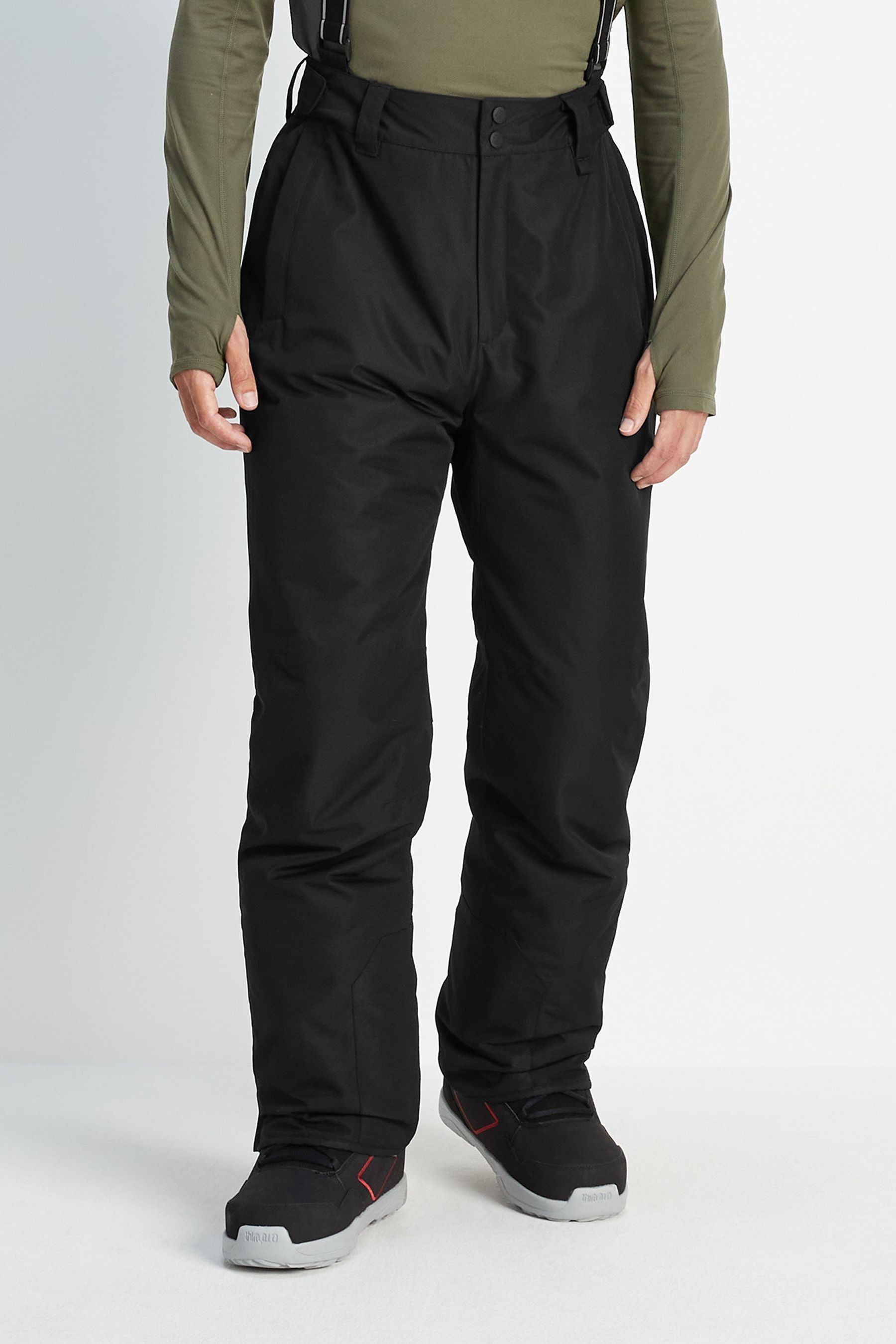 Buy Tog 24 Mens Falcon Salopettes Black Trousers from the Next UK