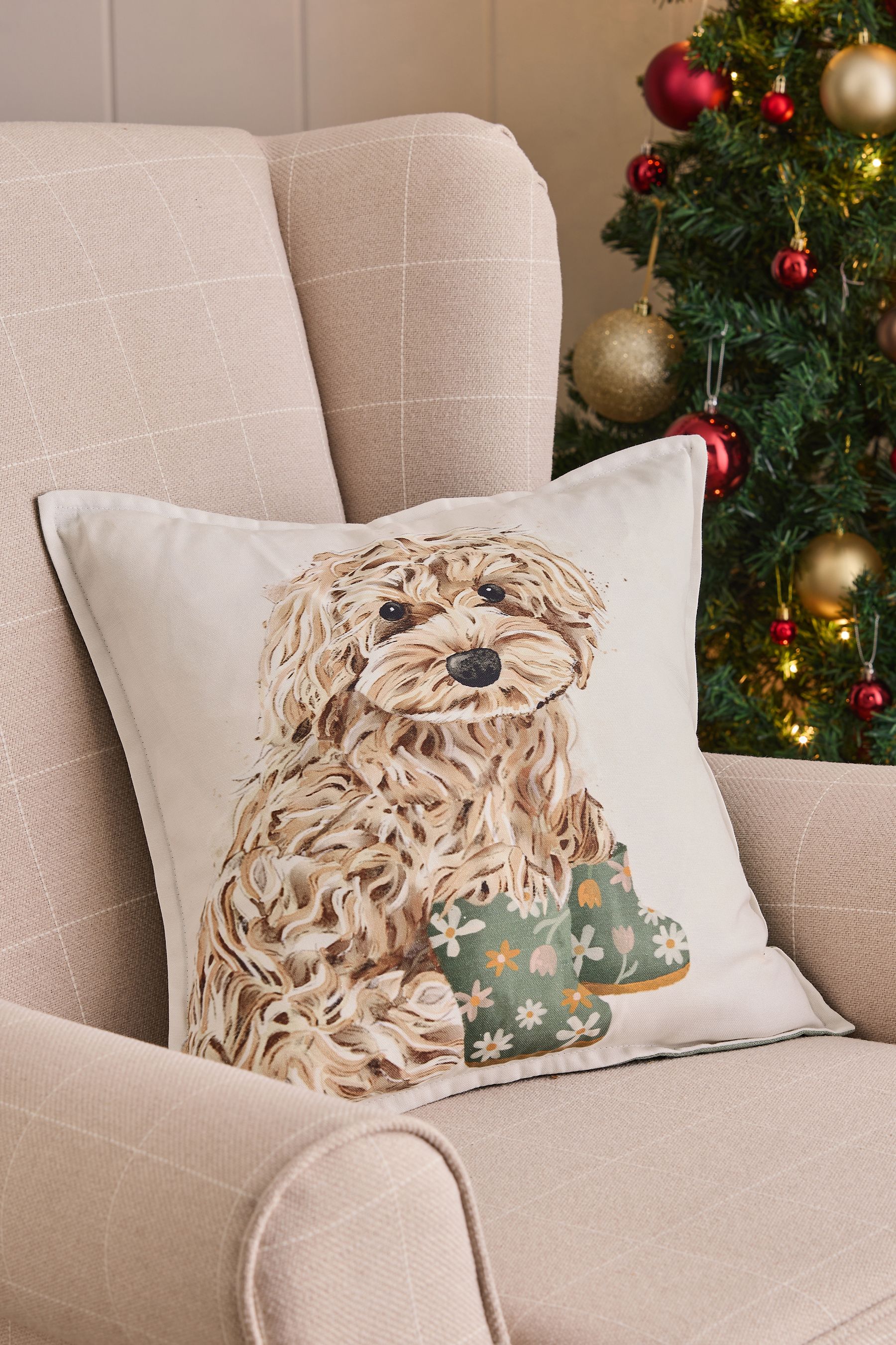 Boots clearance personalised cushion