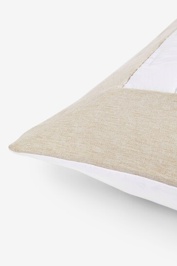 Neutral 59 x 59cm Dalby Stitch Detail Cushion