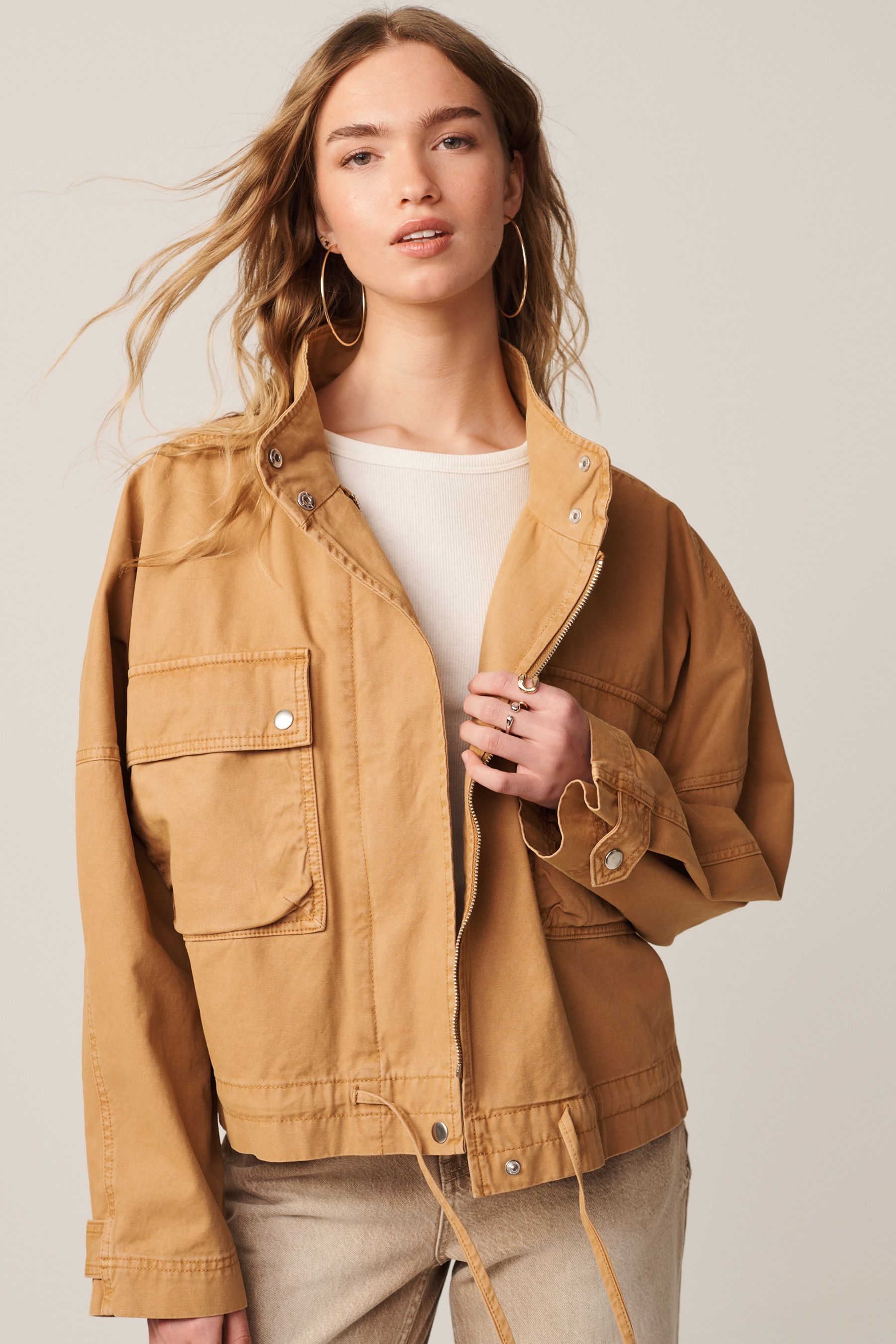 Rust utility discount jacket