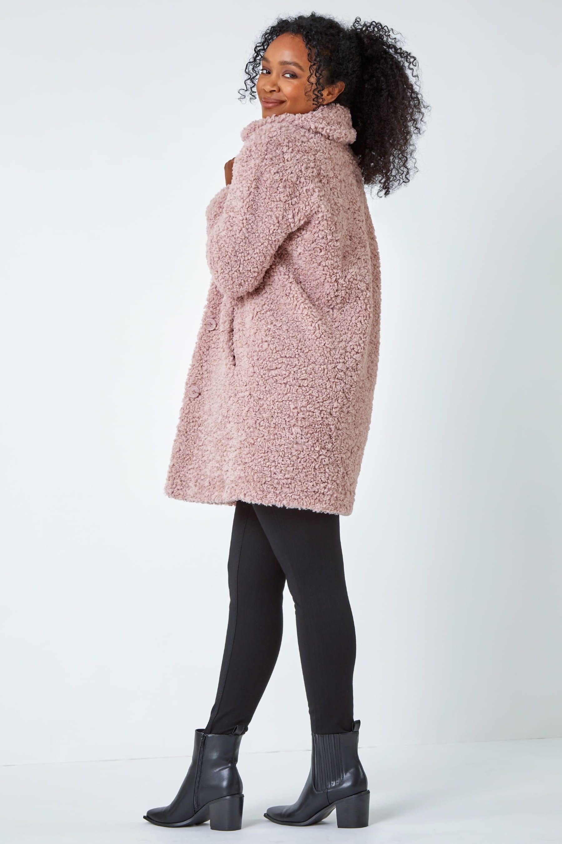 Petite discount teddy coats