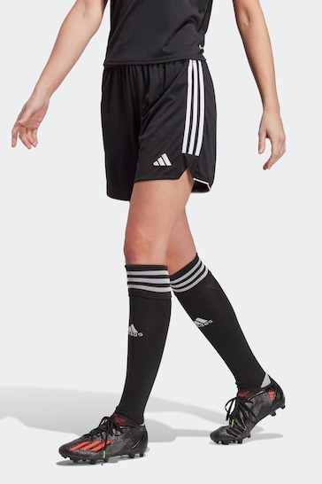 adidas Black Performance Tiro 23 League Long-Length Shorts
