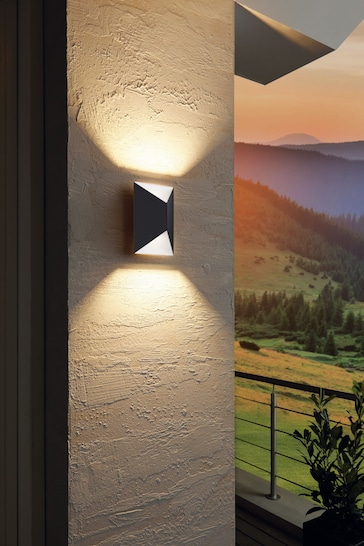 Eglo White Predazzo LED Outdoor Wall Light