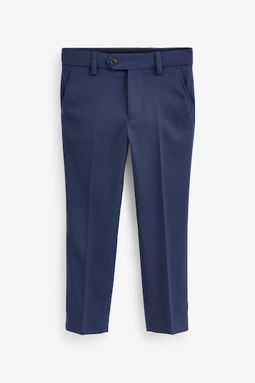 Blue Skinny Fit Suit Trousers (12mths-16yrs)